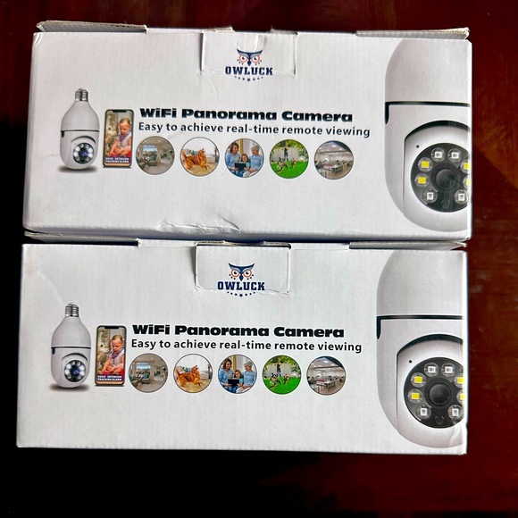 Owluck Wi-Fi panorama camera bundle of 2 *new - Picture 2 of 8